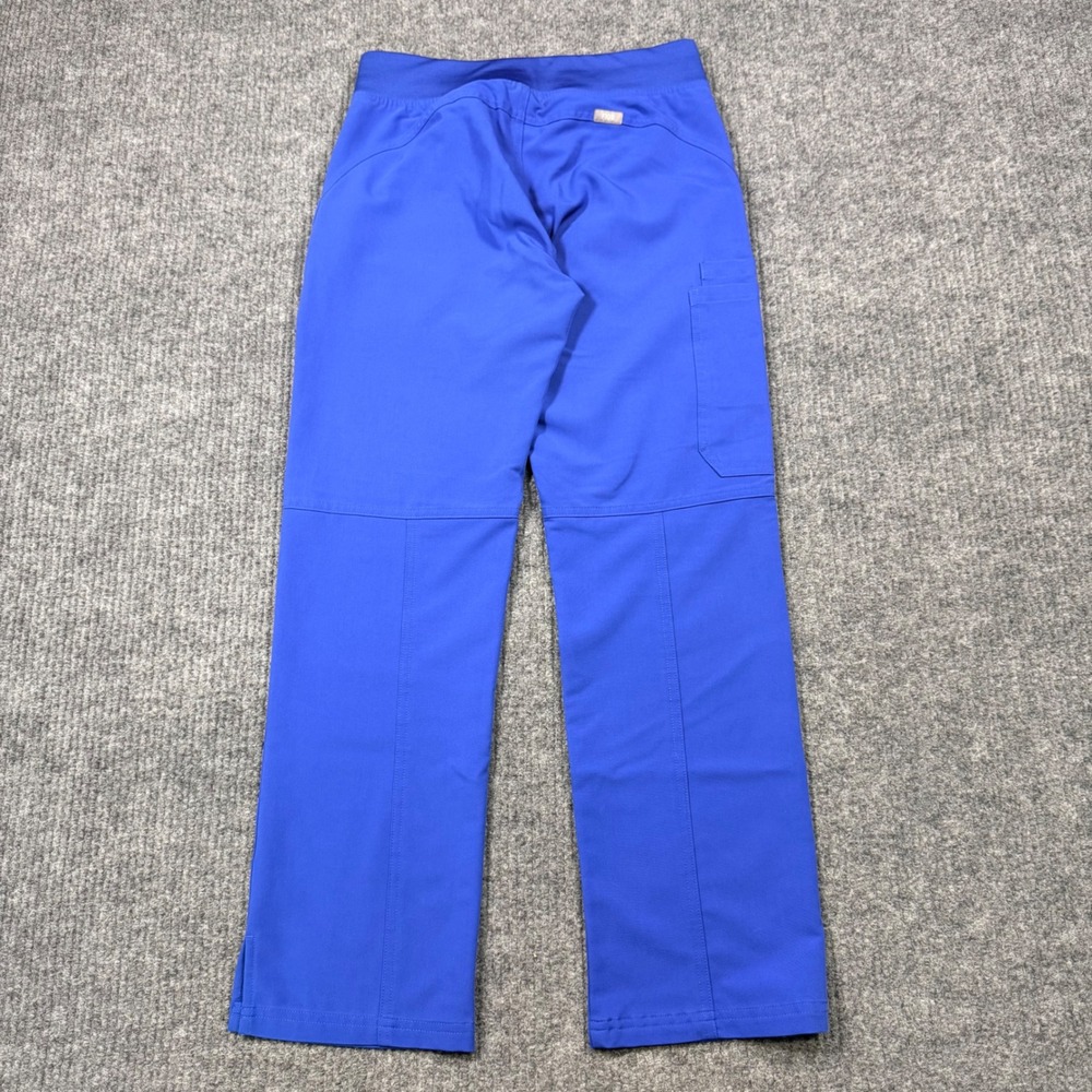FIGS Technical Collection Royal Blue Scrub Pants XS T21004P Drawstring Cargo - Picture 8 of 10